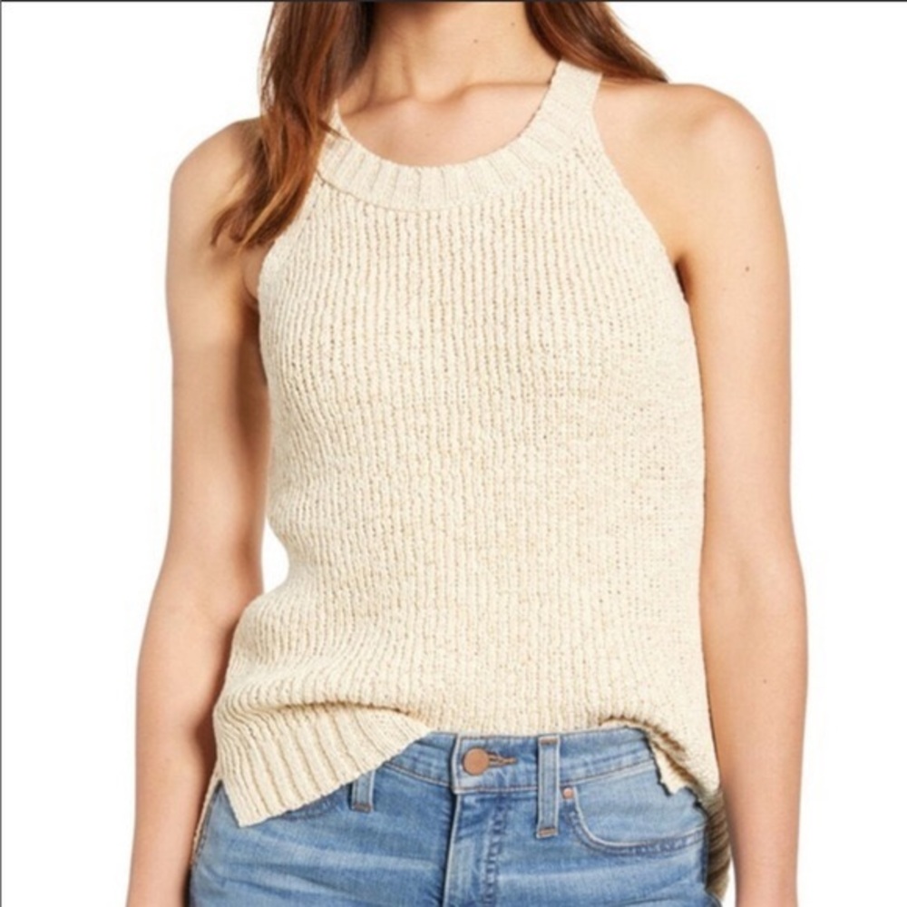 J Crew sleeveless sweater